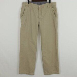 Horny Toad Free Range Men's Size 34x30 Tan Organic Cotton Casual Pants